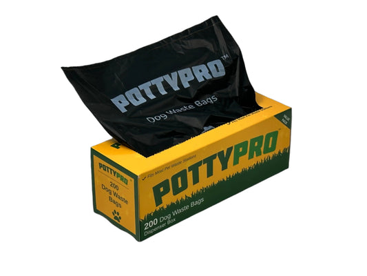 PottyPro® Dog Waste Station Bags -200 Count per roll - 30 Roll Case